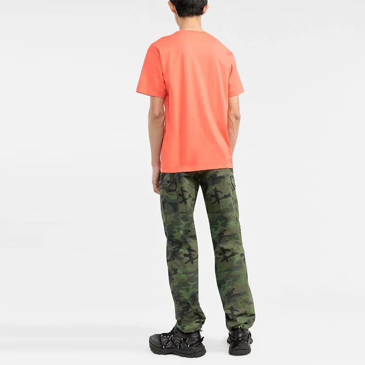 STONE ISLAND T Shirt Men's Orange-2