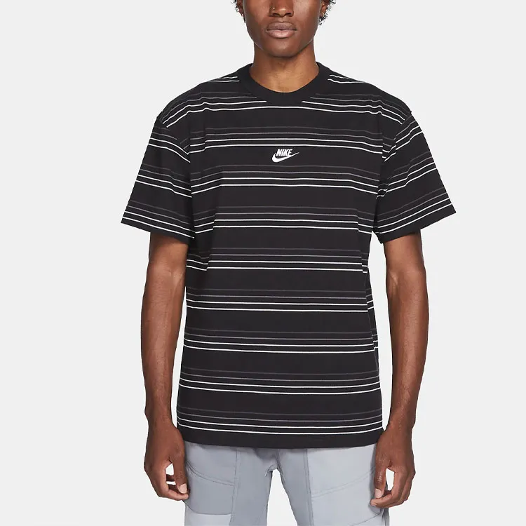Nike T Shirts Men Black-3