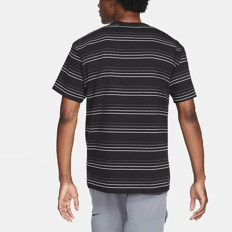 Nike T Shirts Men Black-4