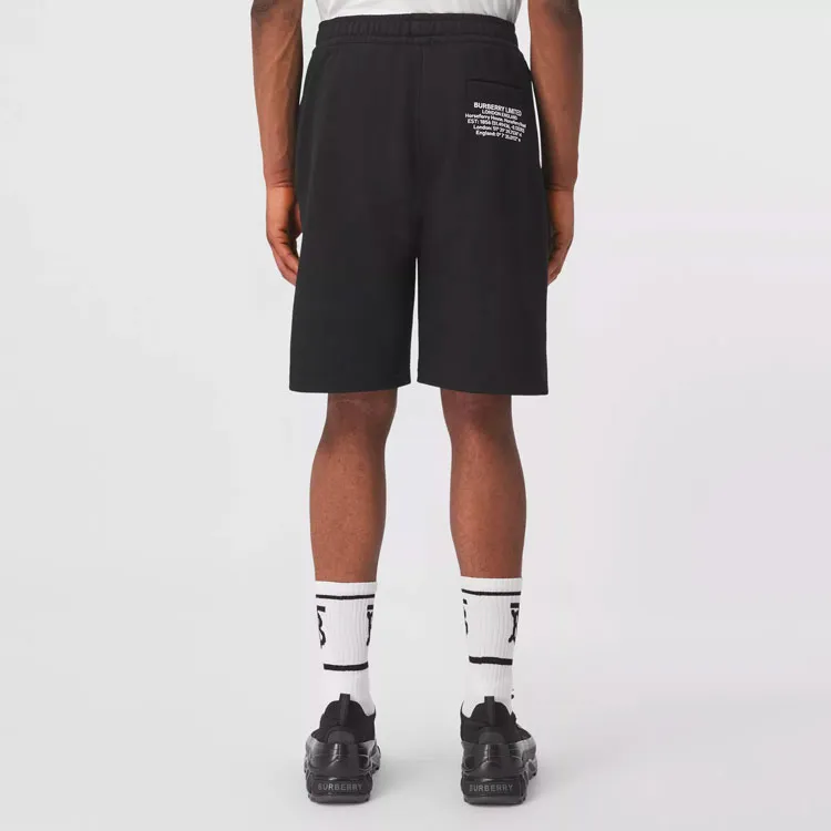 Burberry Coordinates Print Track Shorts-2