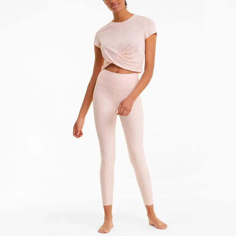 PUMA Crop Tops Women's Light Pink-2