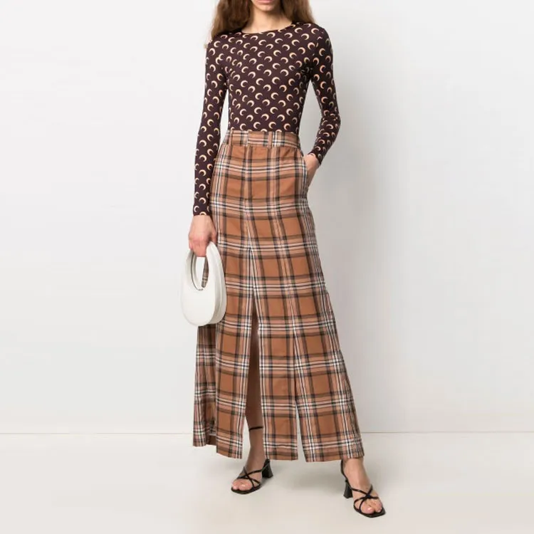 Marine Serre SS21 Knitwear Women's Brown-2