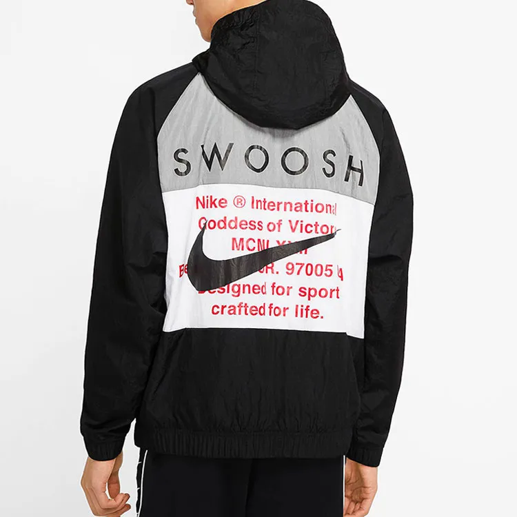 Nike Jackets Men Black-3