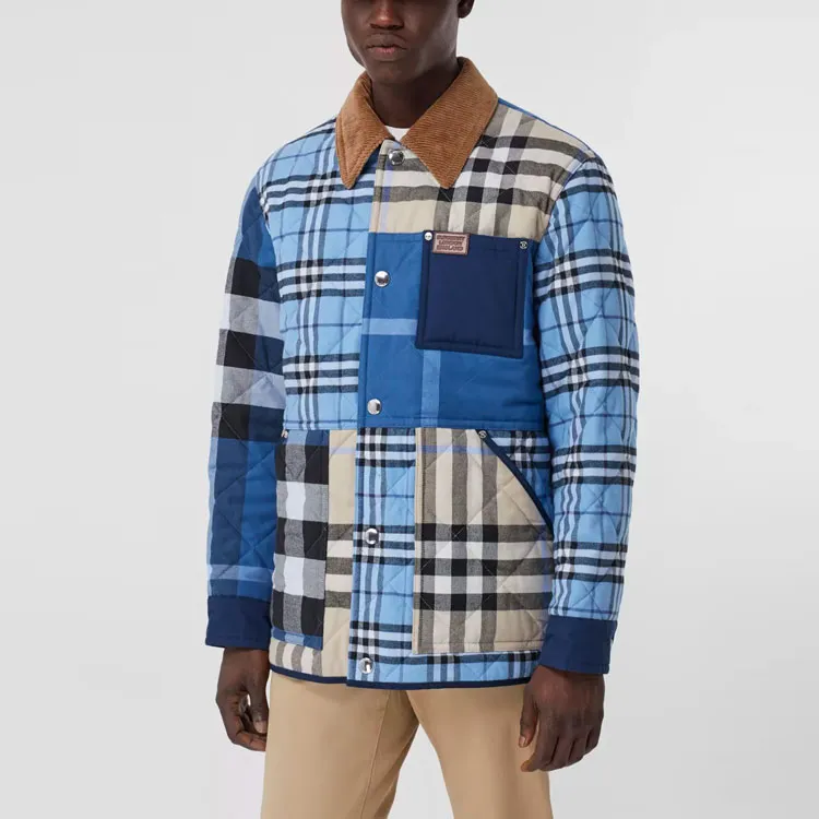 Burberry Patchwork Check Overshirt-2