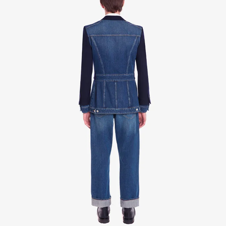 Alexander McQueen FW21 Jackets & Coats Men's Marine Blue-2