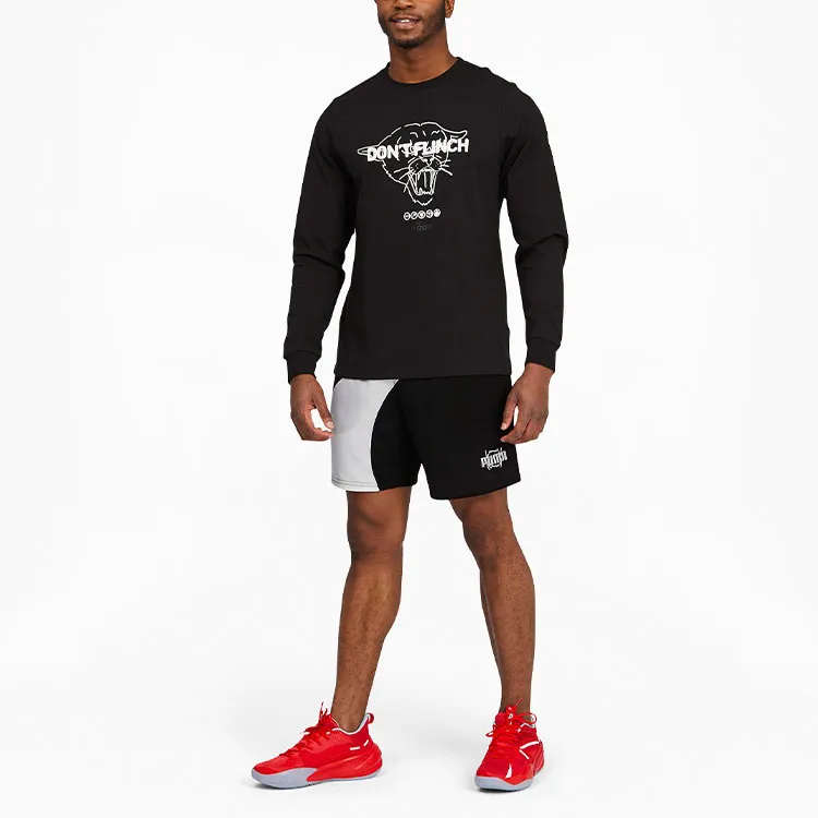 PUMA Basketball Collection Sports Shorts Men Black-2