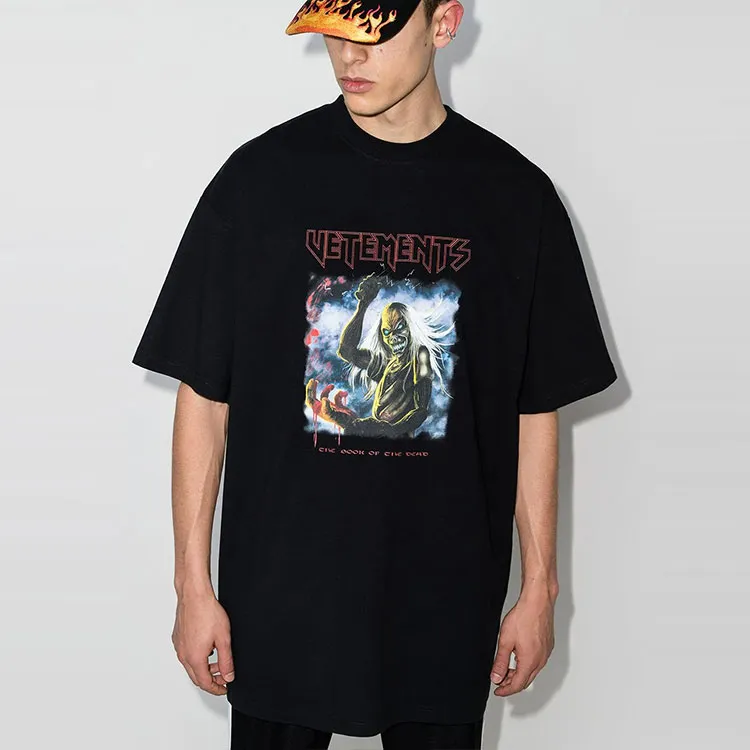 Vetements Bloody Logo Heavy Metal T Shirt-1
