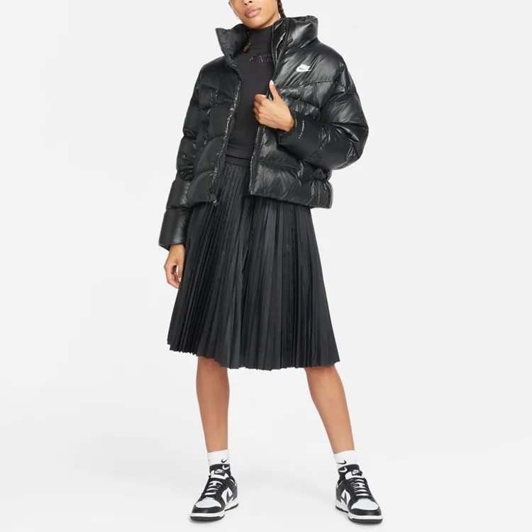 Nike Down Jacket Winter Women's Black-2