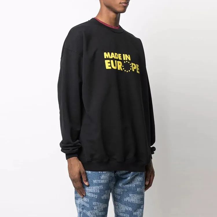 Vetements Sweaters Unisex Black-4