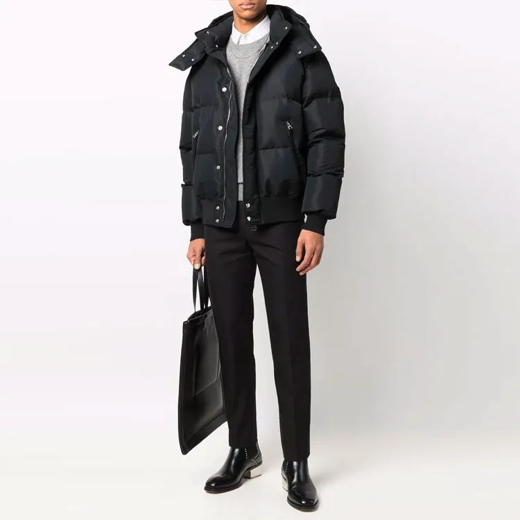McQ Alexander McQueen Zipped Hooded Puffer Jacket-2