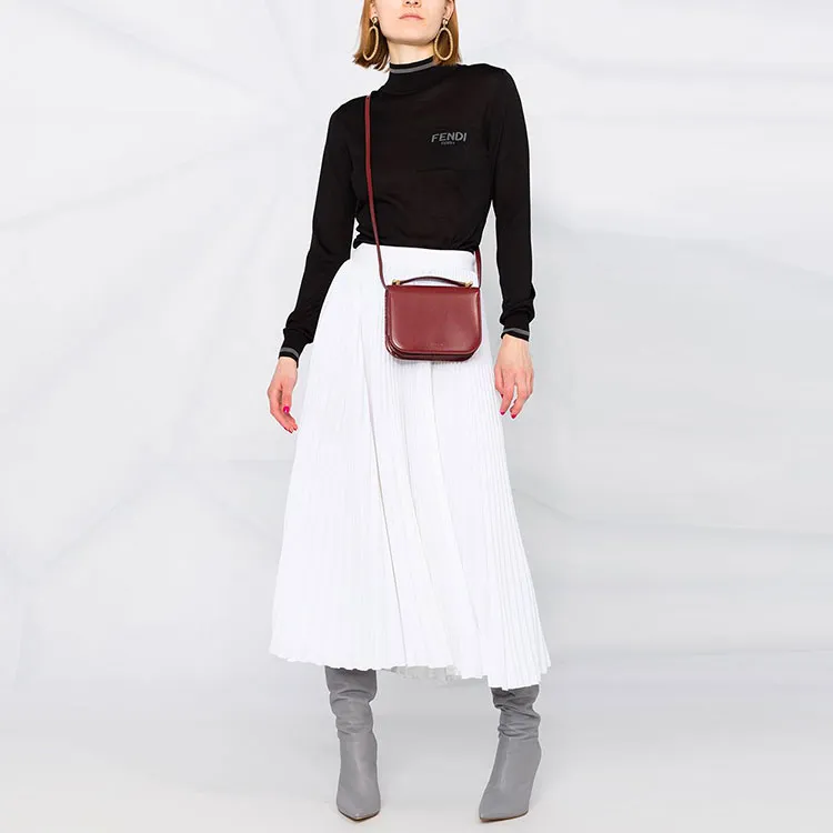 FENDI SS21 Fitted Sweater Women's Black-2