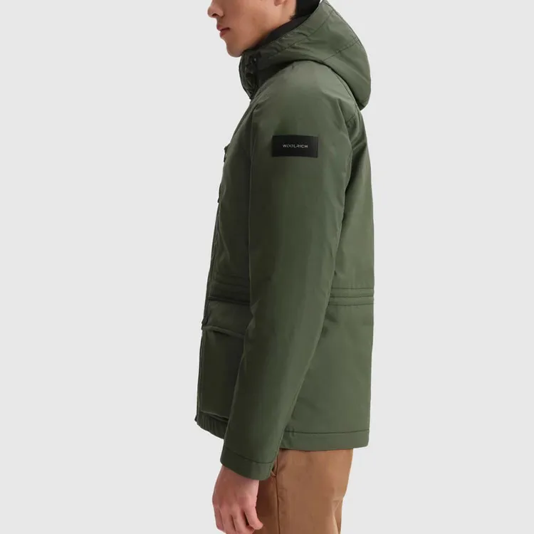 WOOLRICH Jackets Men Green-4