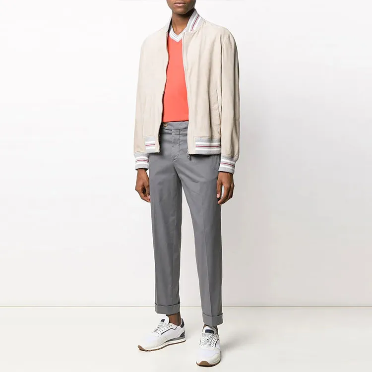 Brunello Cucinelli FW21 Casual Pants Men's Dark Gray-3