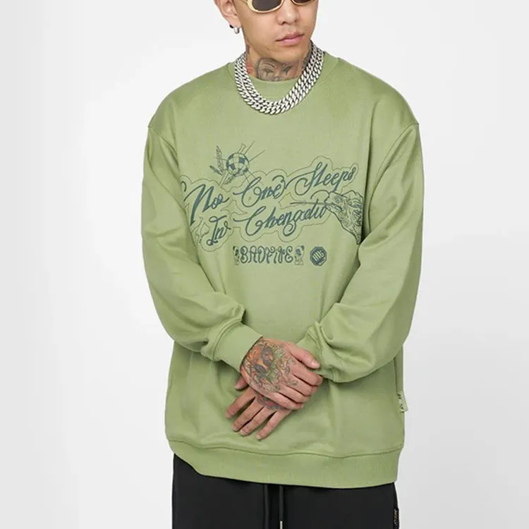 LiNing Badfive Sweatshirt Unisex Apple Green-3