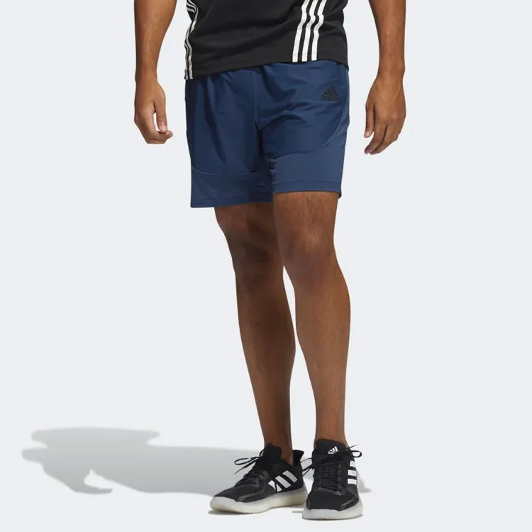 Adidas Casual Shorts Men Blue-1