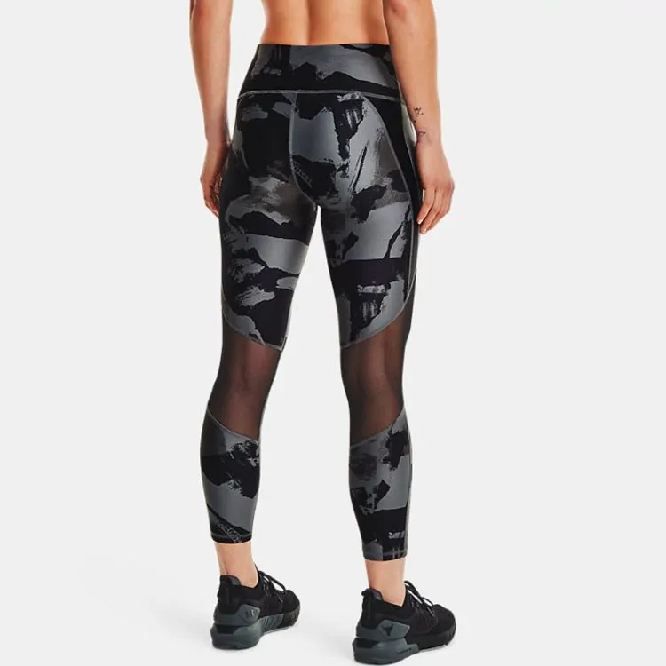 Under Armour Slim Fit Pants Sweatpants Women's Gray-4
