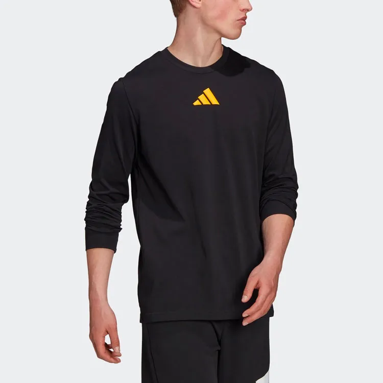 Adidas T Shirts Men Black-2