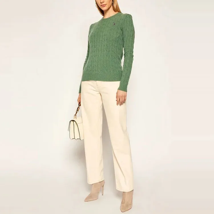 Polo Ralph Lauren Cashmere Sweaters Women's Green-1