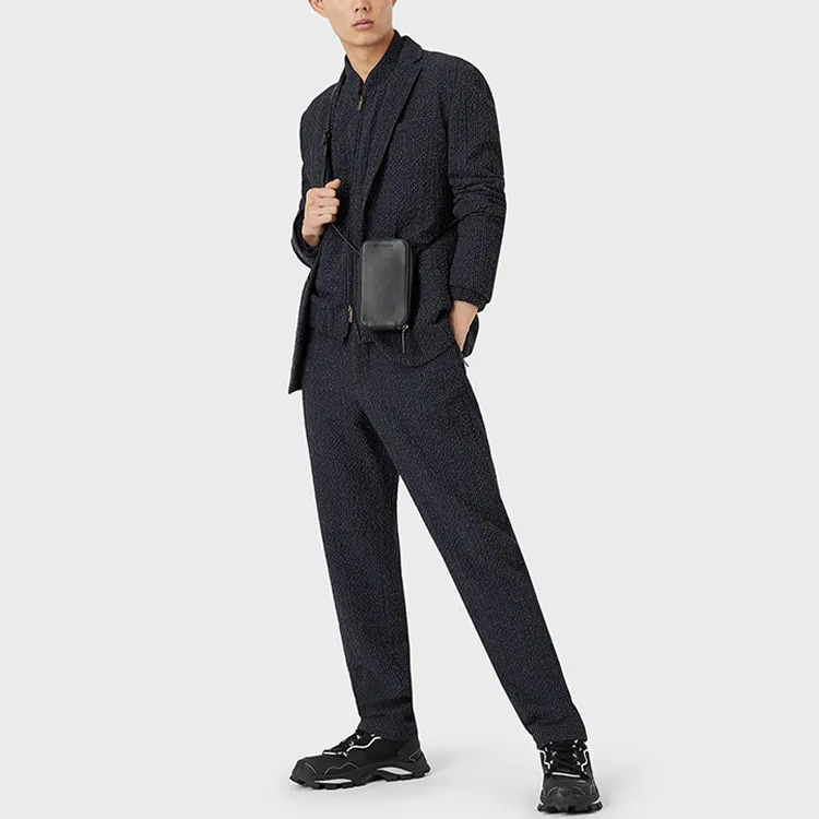 EMPORIO ARMANI Casual Pants Men Dark Blue-1