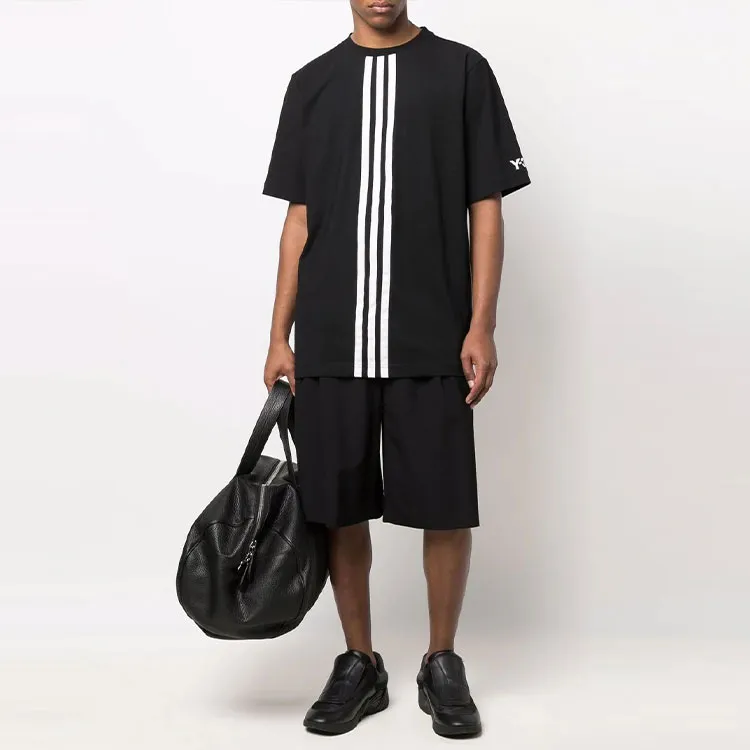 Y 3 T Shirts Men Black-1
