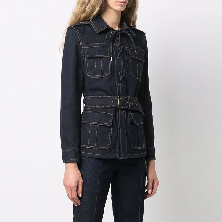 SAINT LAURENT Denim Jacket-4