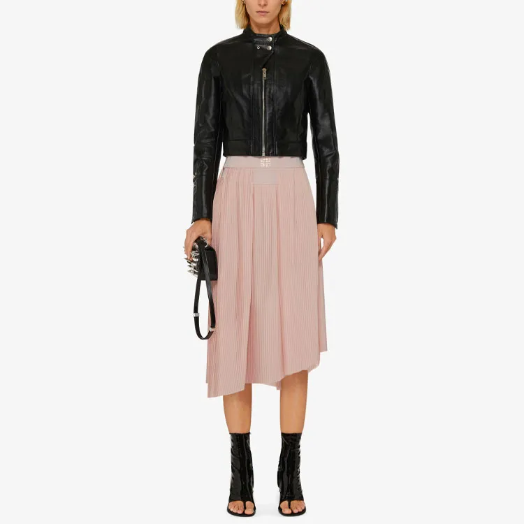 Givenchy Asymmetrical Pleated Skirt-3