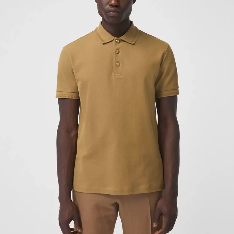 Burberry Polo Shirt Men's Yellow-2