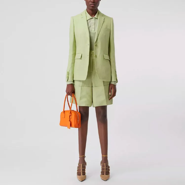 Burberry Business Suits Women's Mist Green-3
