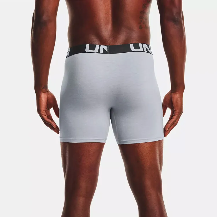 Under Armour Underpants Men's 3 Pack Black/Dark Gray/Light Gray-2