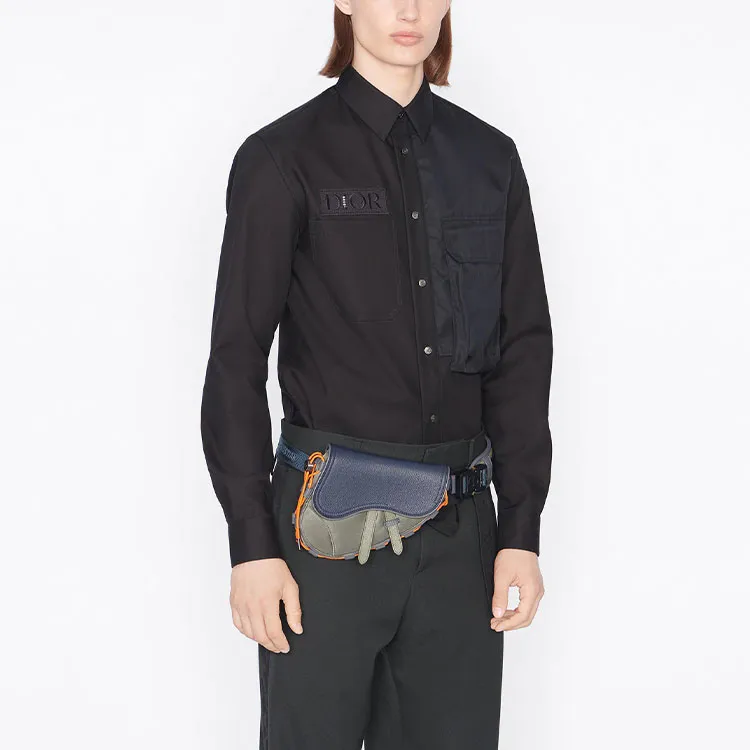 Sacai X DIOR Quarterly New Products Shirts Men Black-5