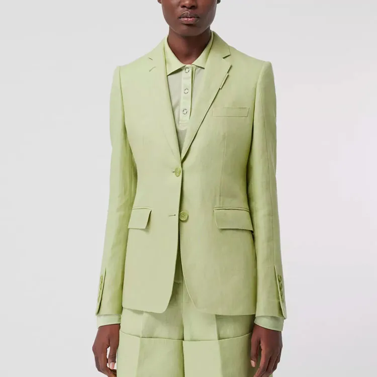 Burberry Business Suits Women's Mist Green-2