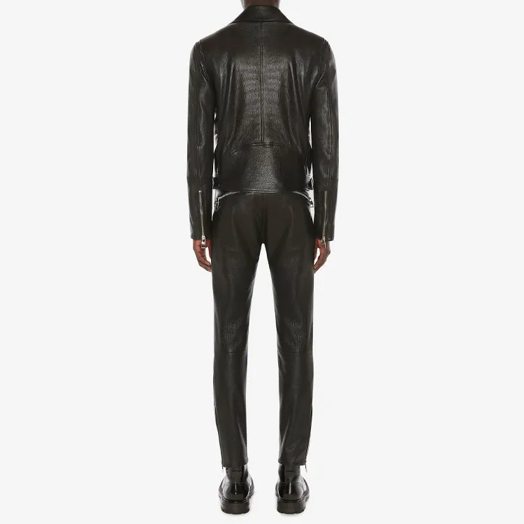 Alexander McQueen Zip Up Biker Jacket-1