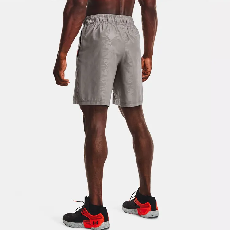 Under Armour Woven Collection Basketball Shorts Men's Gray-3