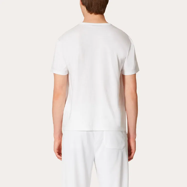 Valentino T Shirts Men White-2