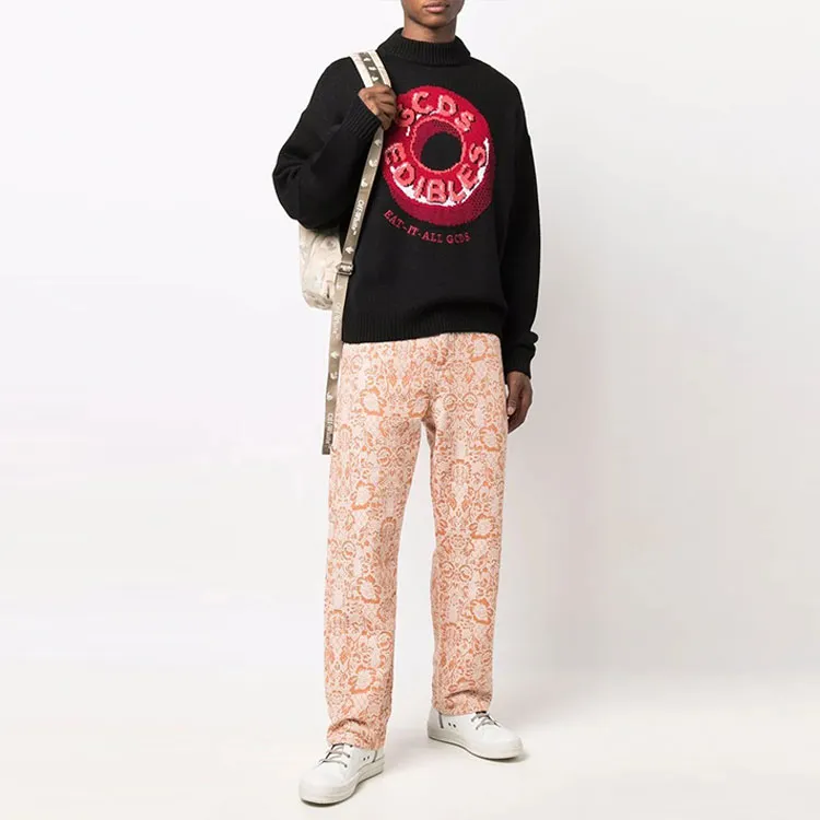 GCDS Donut Logo Intarsia Jumper-1
