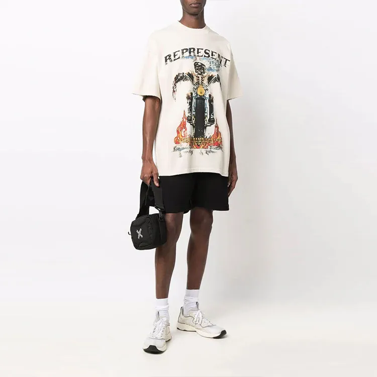 REPRESENT T Shirts Men Beige-1