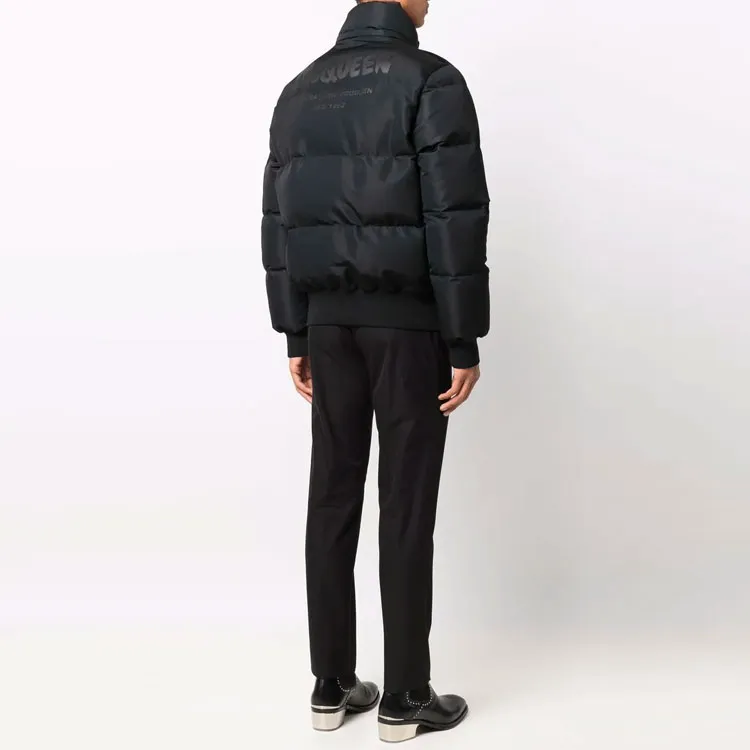 McQ Alexander McQueen Zipped Hooded Puffer Jacket-1