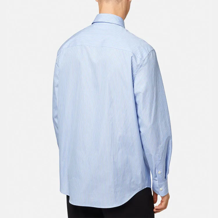 VERSACE Column Strip Long Sleeve Shirt-2