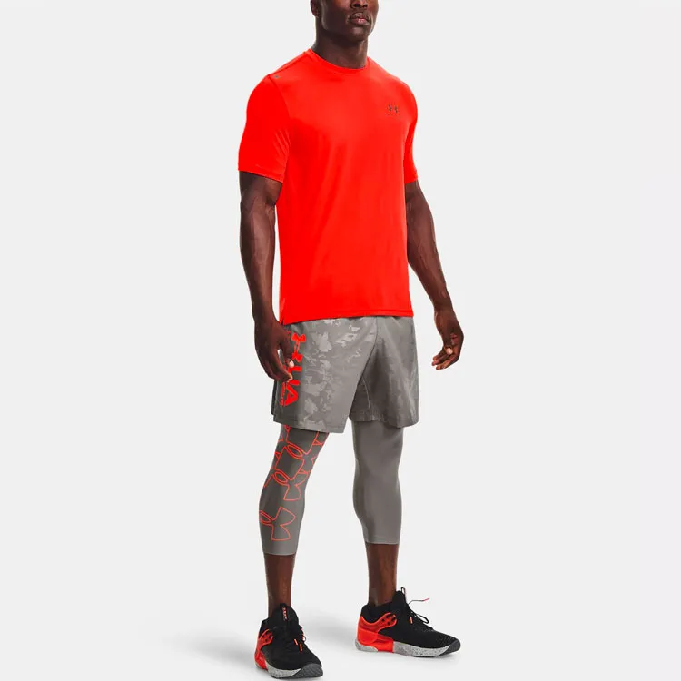 Under Armour Woven Collection Basketball Shorts Men's Gray-4
