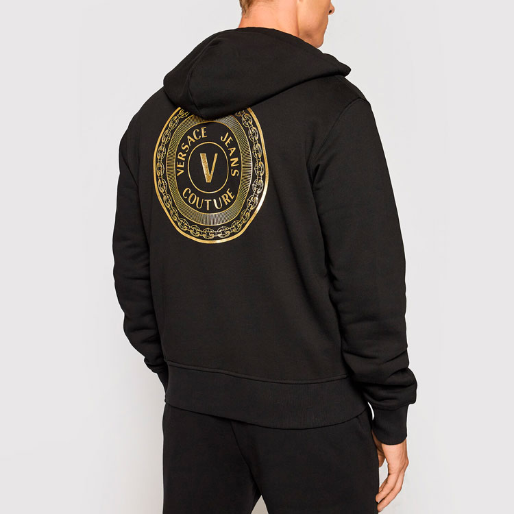VERSACE JEANS COUTURE Sweatshirts Men Black - POIZON
