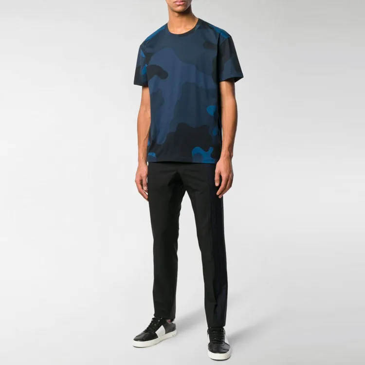 Valentino T Shirts Men Blue-1