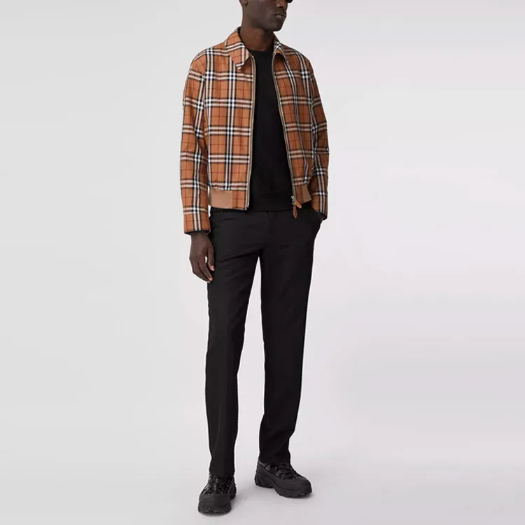 Burberry Jackets Men Orange-2