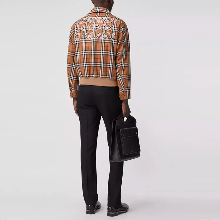 Burberry Jackets Men Orange-1