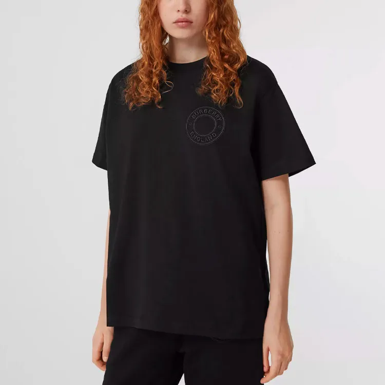 Burberry T Shirts Women's Black-3