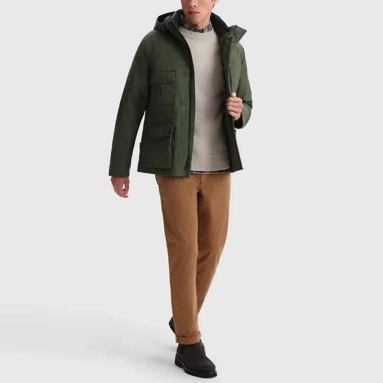 WOOLRICH Jackets Men Green-1