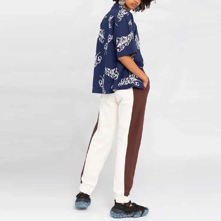 GANNI Sports Pants Women's White-1