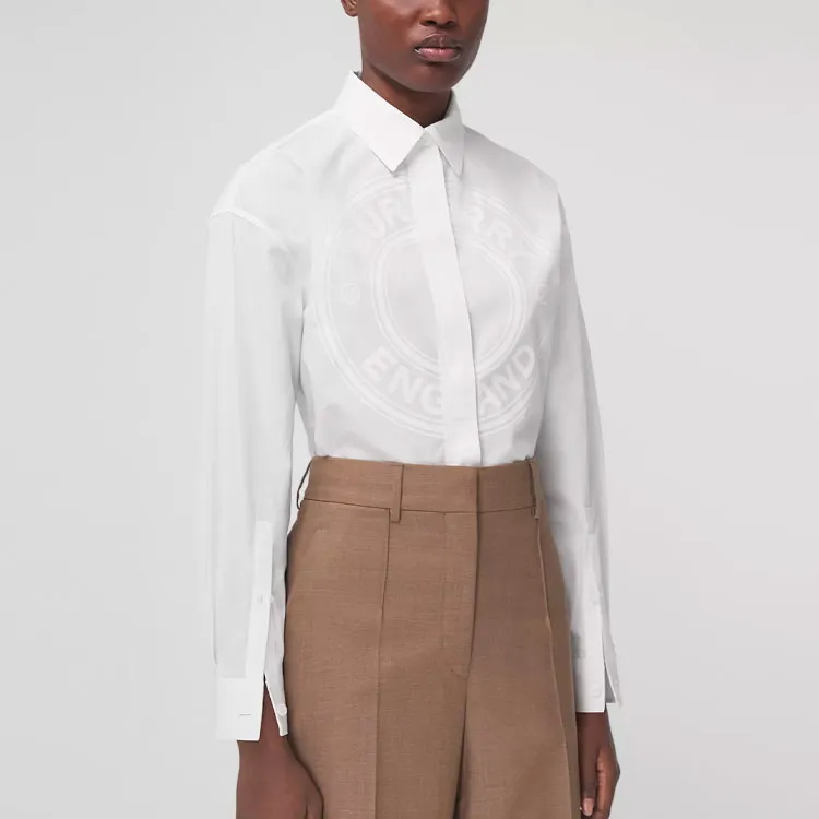 Burberry Shirts Women's White-2