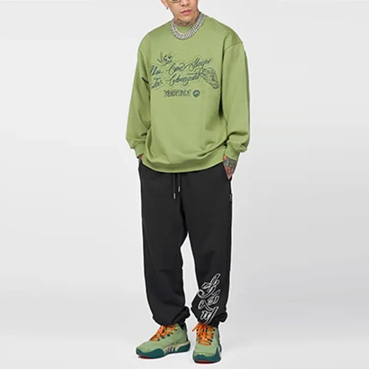 LiNing Badfive Sweatshirt Unisex Apple Green-2