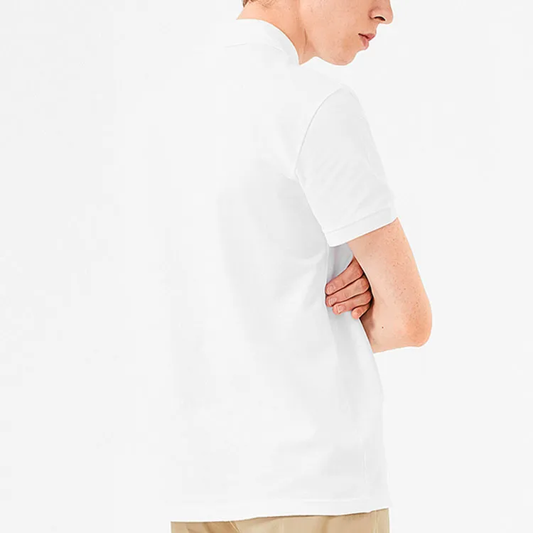 LACOSTE Polo Shirts Men White-4