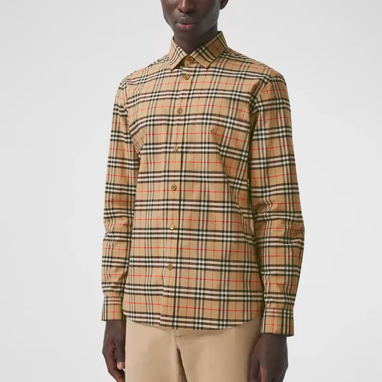 Burberry Women'ss Vintage Check Print Top-3